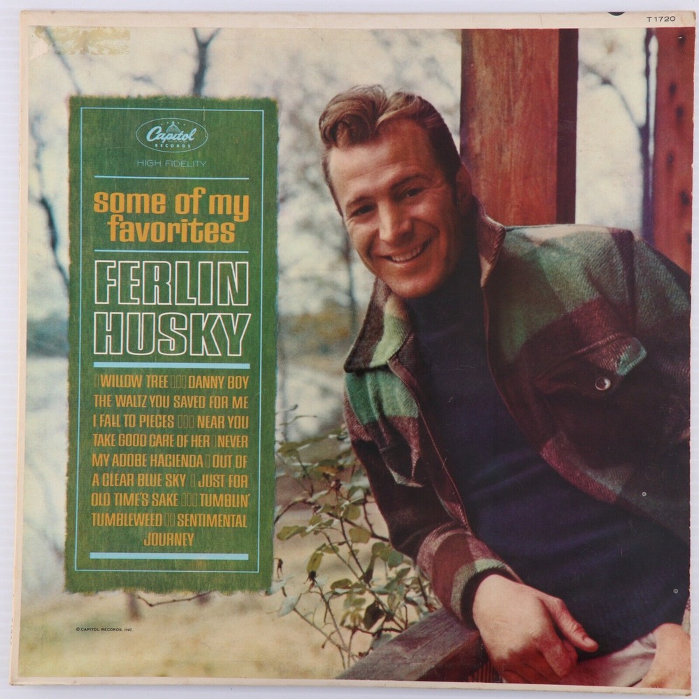 Ferlin Husky – Some Of My Favorites 1962 Mono 12" Vinyl LP Record Capitol T1720